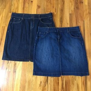 Old Navy Denim Skirts!